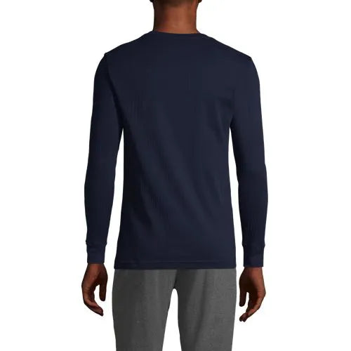 Men's Knit Rib Pajama Henley