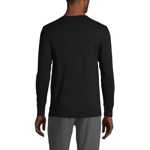 Men's Knit Rib Pajama Henley