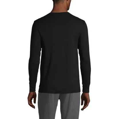 Men's Knit Rib Pajama Henley