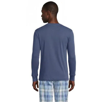 Men's Knit Rib Pajama Henley