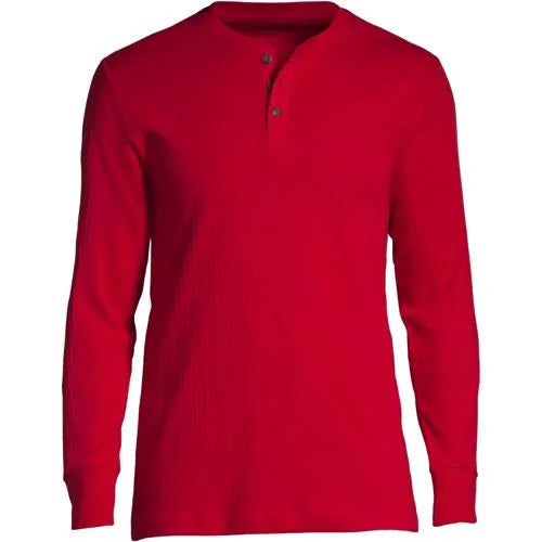 Men's Knit Rib Pajama Henley