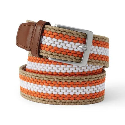 Men's Elastic Braid Belt