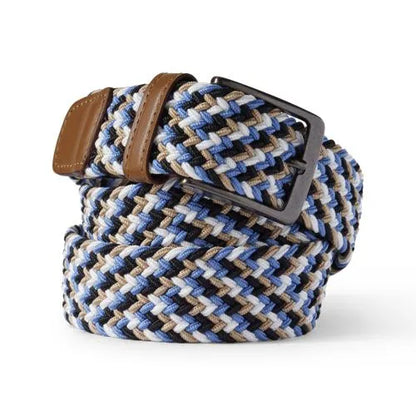 Men's Elastic Braid Belt