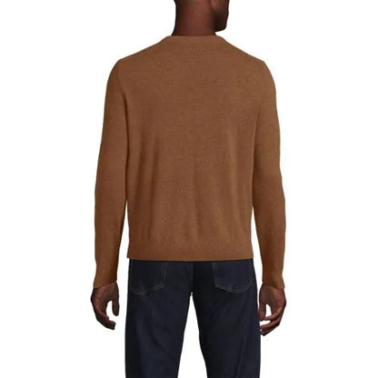 Men's Fine Gauge Cashmere V-neck Sweater