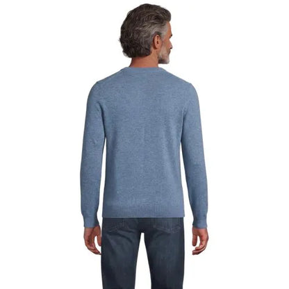 Men's Fine Gauge Cashmere V-neck Sweater