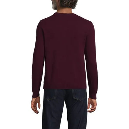 Men's Fine Gauge Cashmere V-neck Sweater