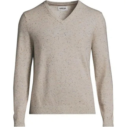 Men's Fine Gauge Cashmere V-neck Sweater