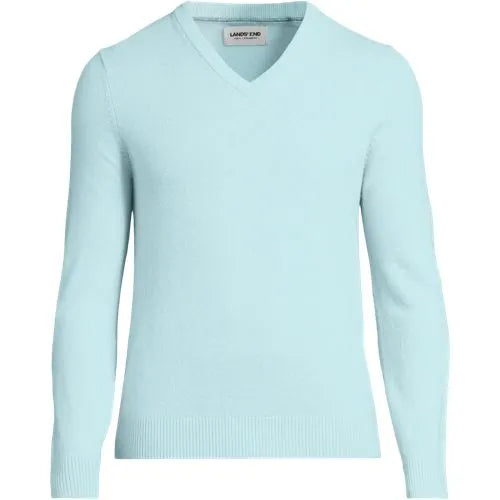 Men's Fine Gauge Cashmere V-neck Sweater