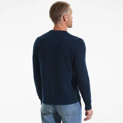Men's Fine Gauge Cashmere V-neck Sweater
