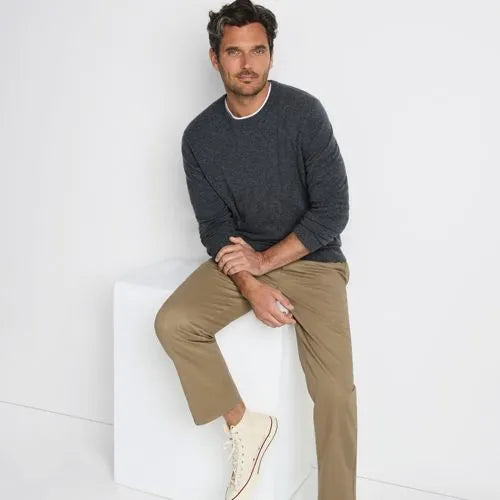 Men's Fine Gauge Cashmere Sweater