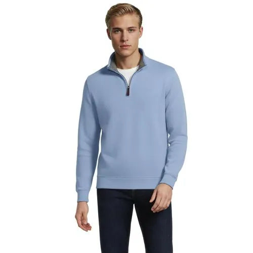 Bedford Rib Quarter Zip Pullover Sweater