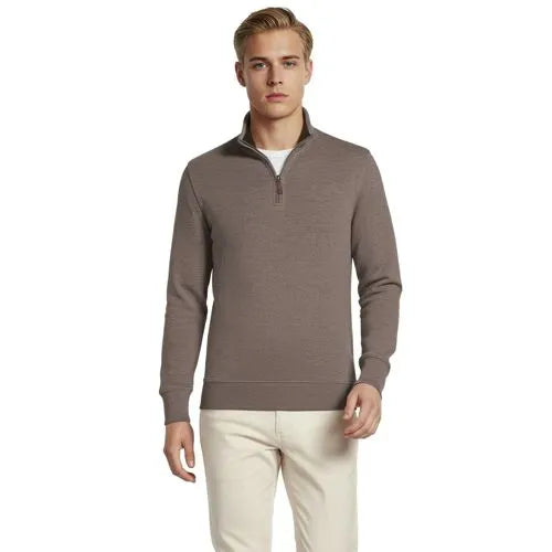 Bedford Rib Quarter Zip Pullover Sweater