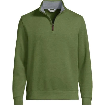 Bedford Rib Quarter Zip Pullover Sweater