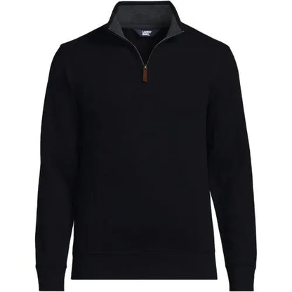 Bedford Rib Quarter Zip Pullover Sweater
