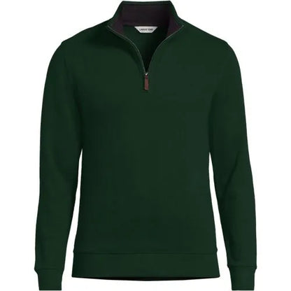 Bedford Rib Quarter Zip Pullover Sweater