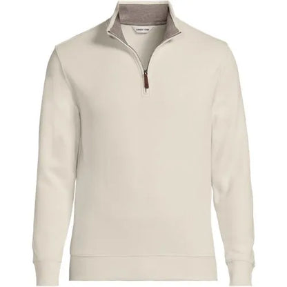 Bedford Rib Quarter Zip Pullover Sweater