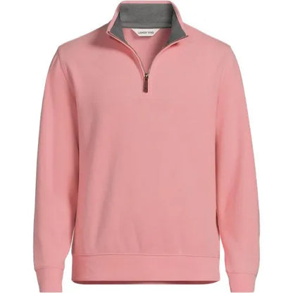Bedford Rib Quarter Zip Pullover Sweater