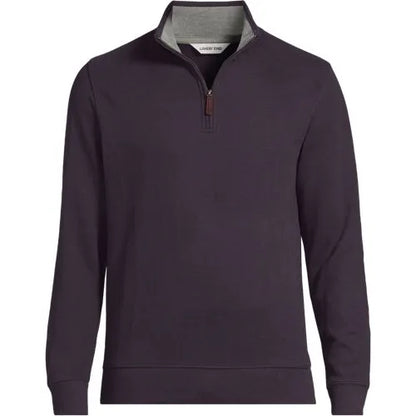 Bedford Rib Quarter Zip Pullover Sweater