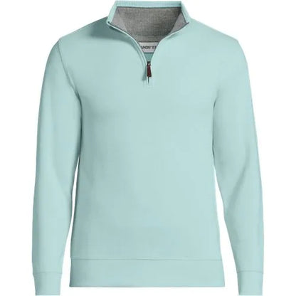 Bedford Rib Quarter Zip Pullover Sweater
