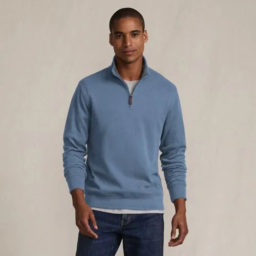 Bedford Rib Quarter Zip Pullover Sweater