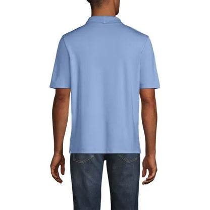 Men's Short Sleeve Solid Active Polo Shirt