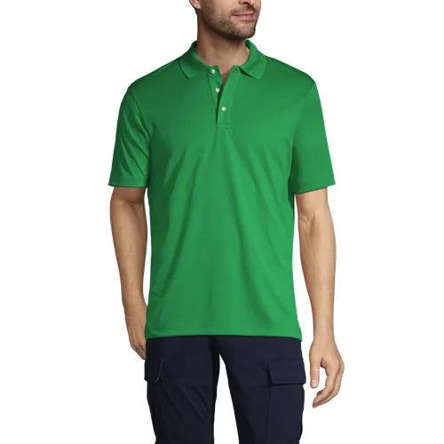 Men's Short Sleeve Solid Active Polo Shirt