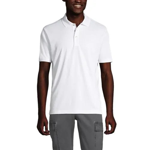 Men's Short Sleeve Solid Active Polo Shirt