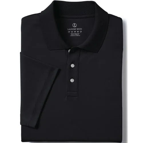 School Uniform Men's Short Sleeve Solid Active Polo Shirt