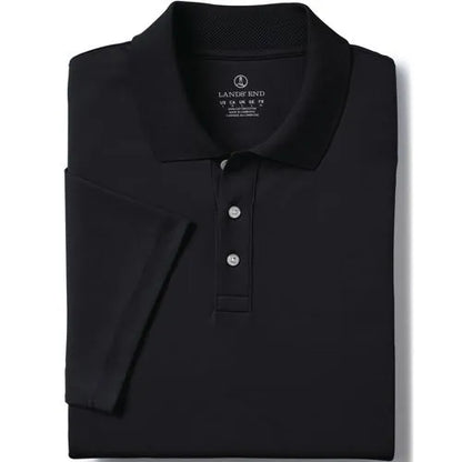 School Uniform Men's Short Sleeve Solid Active Polo Shirt