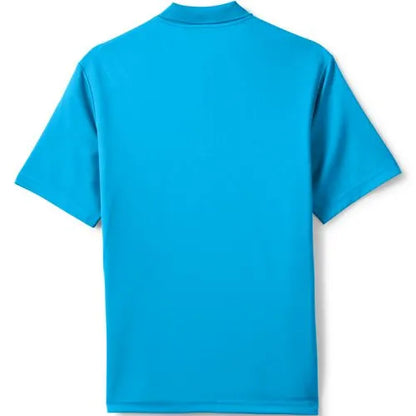 School Uniform Men's Short Sleeve Solid Active Polo Shirt