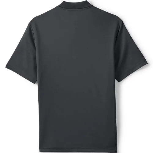 School Uniform Men's Short Sleeve Solid Active Polo Shirt