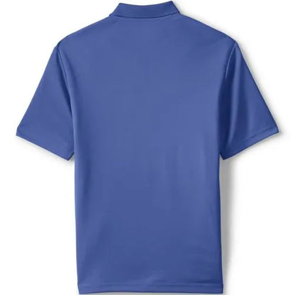 School Uniform Men's Short Sleeve Solid Active Polo Shirt