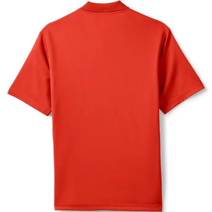 School Uniform Men's Short Sleeve Solid Active Polo Shirt