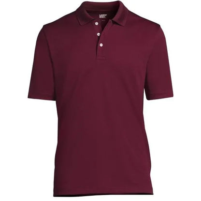 Men's Short Sleeve Solid Active Polo Shirt