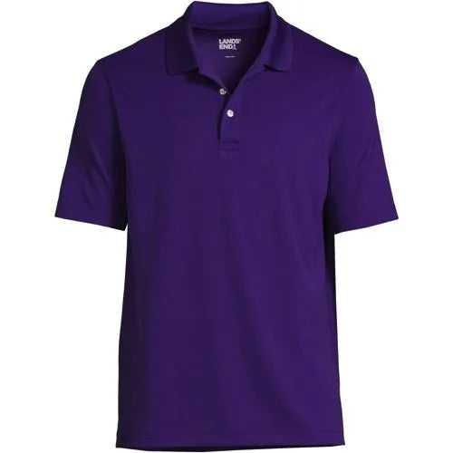 Men's Short Sleeve Solid Active Polo Shirt