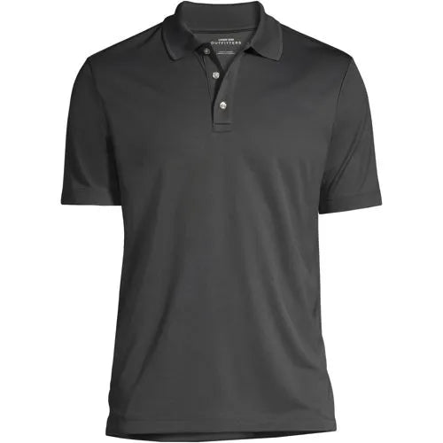 School Uniform Men's Short Sleeve Solid Active Polo Shirt