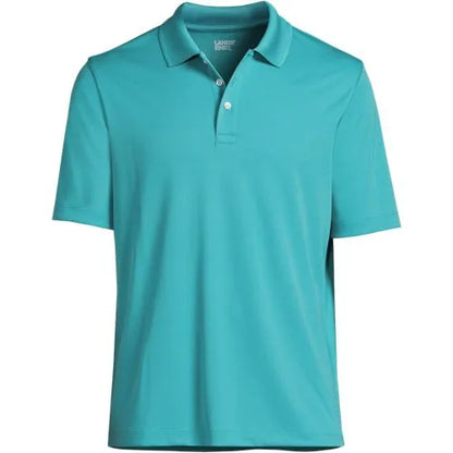 Men's Short Sleeve Solid Active Polo Shirt