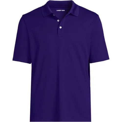 School Uniform Men's Short Sleeve Solid Active Polo Shirt
