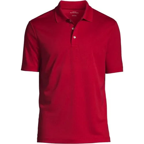 Men's Short Sleeve Solid Active Polo Shirt