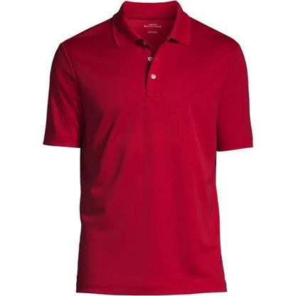 Men's Short Sleeve Solid Active Polo Shirt