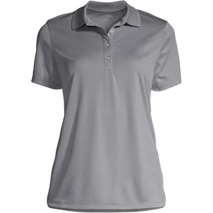 Women's Short Sleeve Solid Active Polo