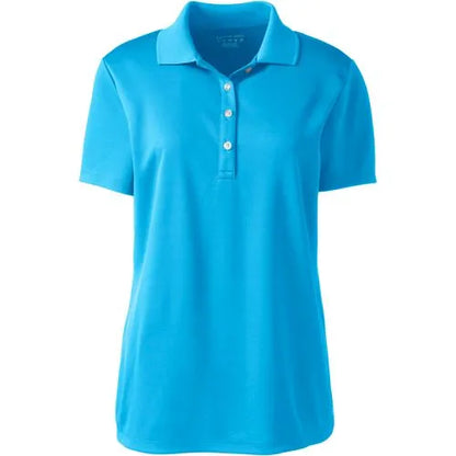 Women's Short Sleeve Solid Active Polo