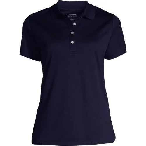 Women's Short Sleeve Solid Active Polo