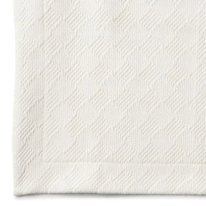 Basketweave Cotton Matelasse Coverlet