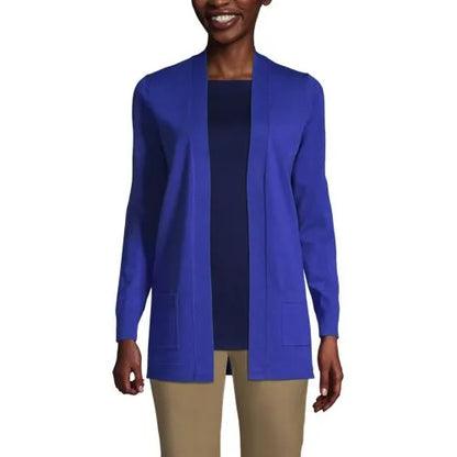 Women's Performance Long Open Cardigan