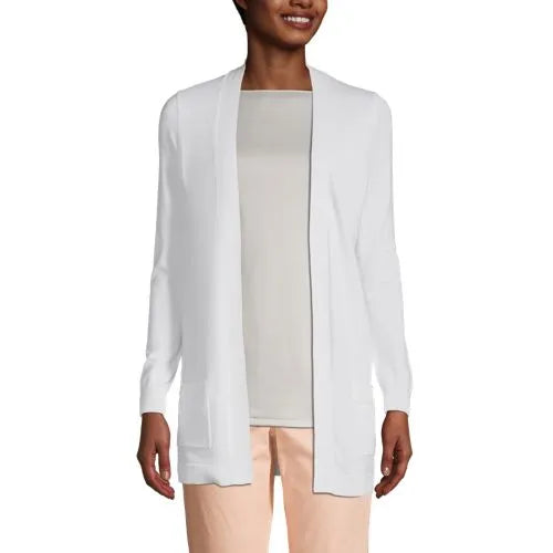 Women's Performance Long Open Cardigan