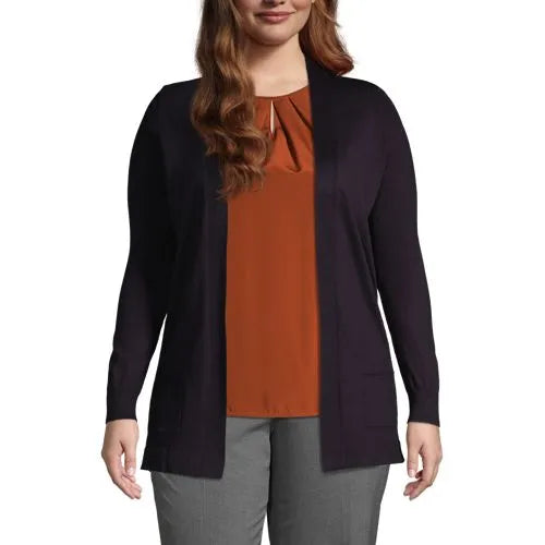 Women's Performance Long Open Cardigan