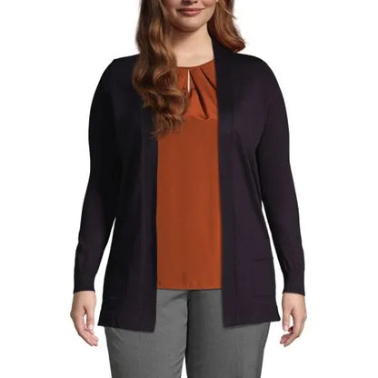 Women's Performance Long Open Cardigan
