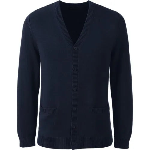 Men's Cotton Modal Button Front Cardigan Sweater