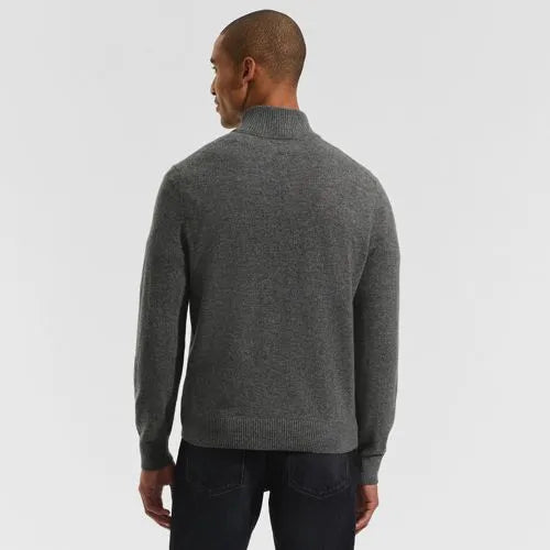 Men's Fine Gauge Cashmere Quarter Zip